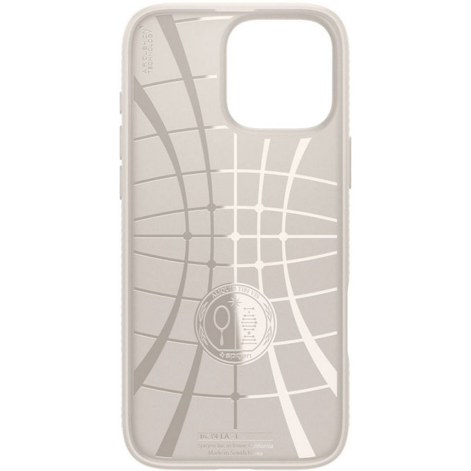 Spigen - Case Liquid Air for iPhone 16 Pro Max, natural titanium