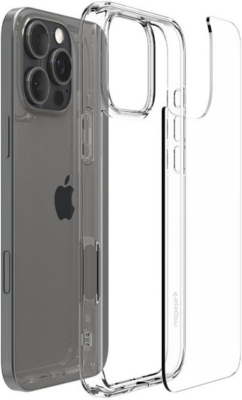 Spigen - Case Ultra Hybrid for iPhone 16 Pro Max, crystal clear