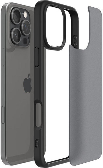 Spigen - Case Ultra Hybrid for iPhone 16 Pro Max, frost black