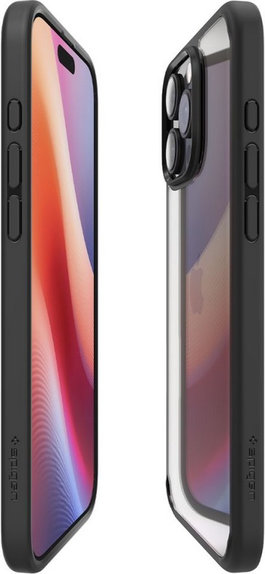 Spigen - Case Ultra Hybrid for iPhone 16 Pro Max, matte black