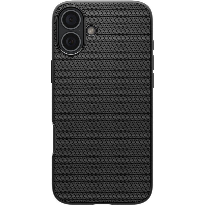 Spigen - Case Liquid Air for iPhone 16 Plus, matte black