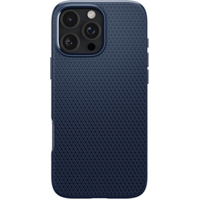 Spigen - Case Liquid Air for iPhone 16 Pro, navy blue