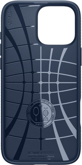 Spigen - Case Liquid Air for iPhone 16 Pro, navy blue