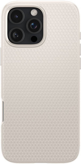 Spigen - Case Liquid Air for iPhone 16 Pro, natural titanium