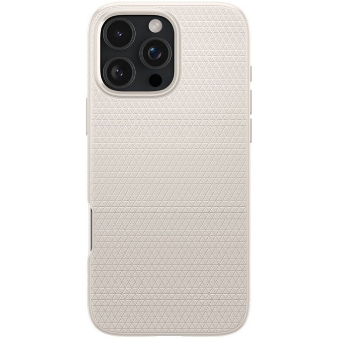 Spigen - Case Liquid Air for iPhone 16 Pro, natural titanium