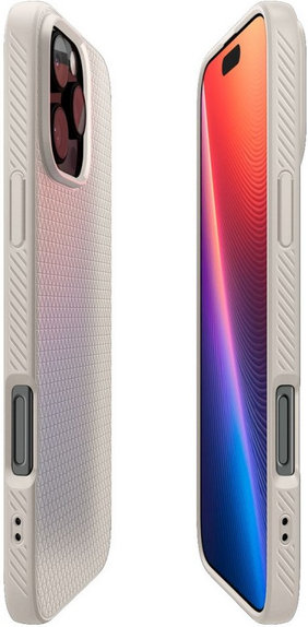 Spigen - Case Liquid Air for iPhone 16 Pro, natural titanium