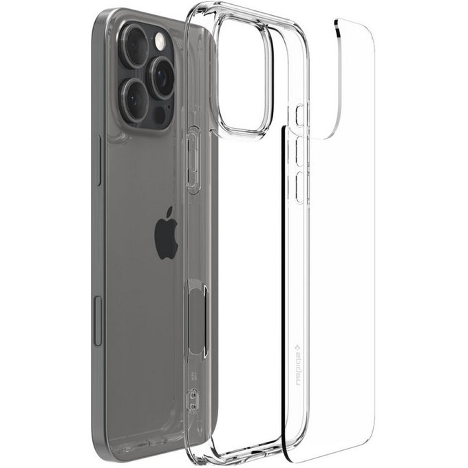 Spigen - Case Ultra Hybrid for iPhone 16 Pro, crystal clear