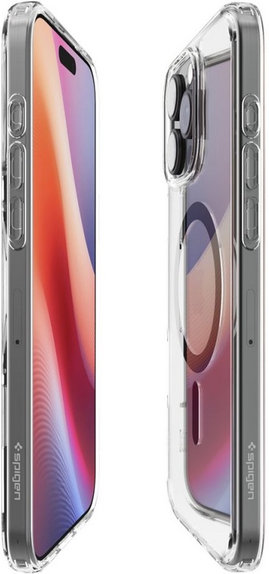 Spigen - Case Ultra Hybrid with MagSafe for iPhone 16 Pro, black