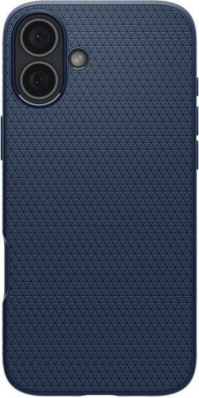 Spigen - Case Liquid Air for iPhone 16, navy blue