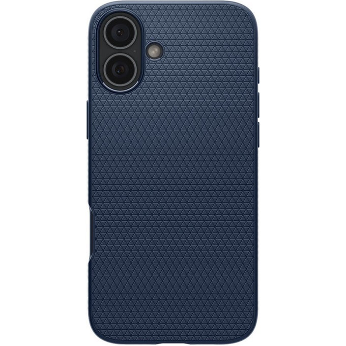 Spigen - Case Liquid Air for iPhone 16, navy blue