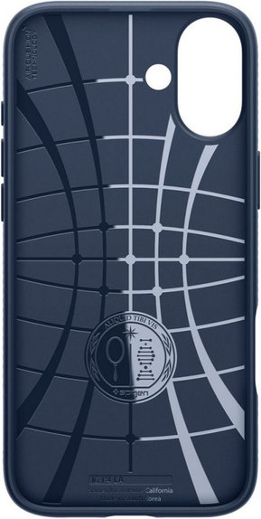 Spigen - Case Liquid Air for iPhone 16, navy blue
