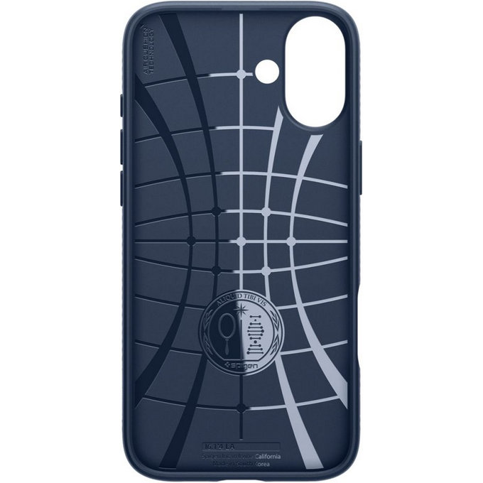 Spigen - Case Liquid Air for iPhone 16, navy blue