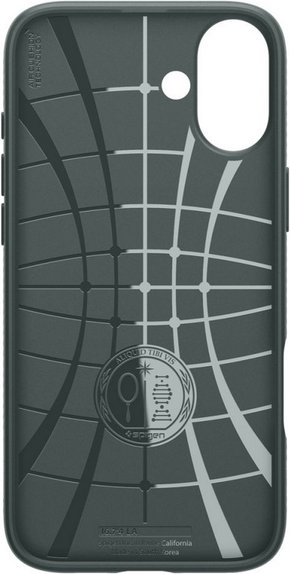 Spigen - Case Liquid Air for iPhone 16, abyss green