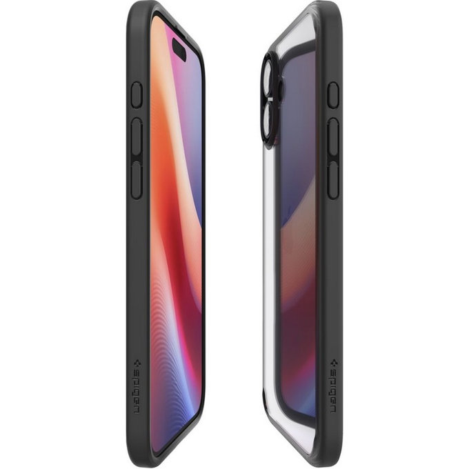 Spigen - Case Ultra Hybrid for iPhone 16, matte black