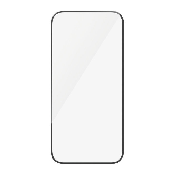Tempered Glass UWF with Applicator for iPhone 16 Pro, Black, PanzerGlass