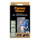 Tempered Glass UWF with Applicator for iPhone 16 Plus/15 Plus, Black, PanzerGlass
