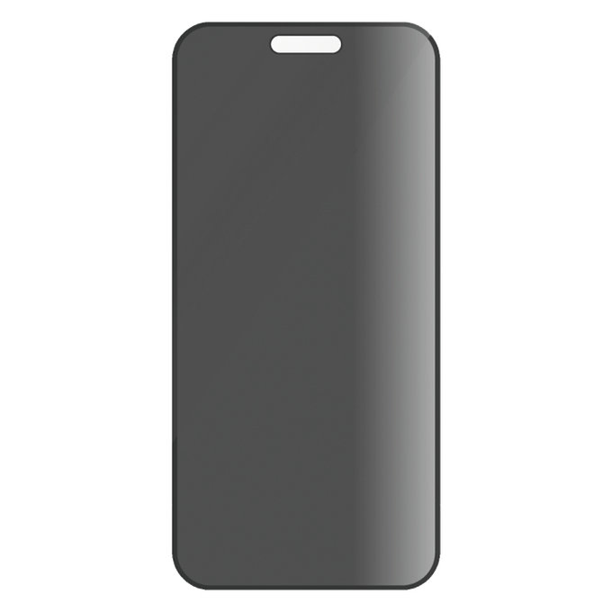 PanzerGlass - Tempered Glass UWF Privacy with applicator for iPhone 16 Pro Max, black