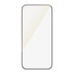 Tempered Glass UWF Eyecare with Applicator for iPhone 16 Pro, Black, PanzerGlass