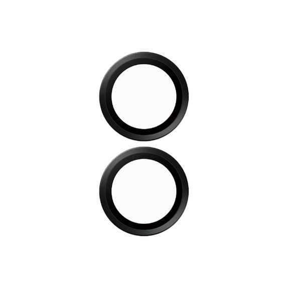 PanzerGlass - Camera Lens Protector Hoops for iPhone 16 and 16 Plus, black