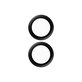 PanzerGlass - Camera Lens Protector Hoops for iPhone 16 and 16 Plus, black