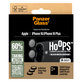 PanzerGlass - Camera Lens Protector Hoops for iPhone 16 and 16 Plus, black