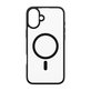 Case HardCase with MagSafe for iPhone 16 Plus, Black, PanzerGlass