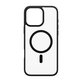 Case HardCase with MagSafe for iPhone 16 Pro Max, Black, PanzerGlass