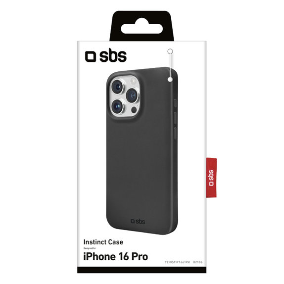 SBS - Case Instinct for iPhone 16 Pro, black