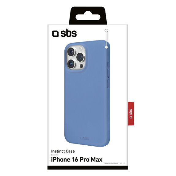 SBS - Case Instinct for iPhone 16 Pro Max, blue