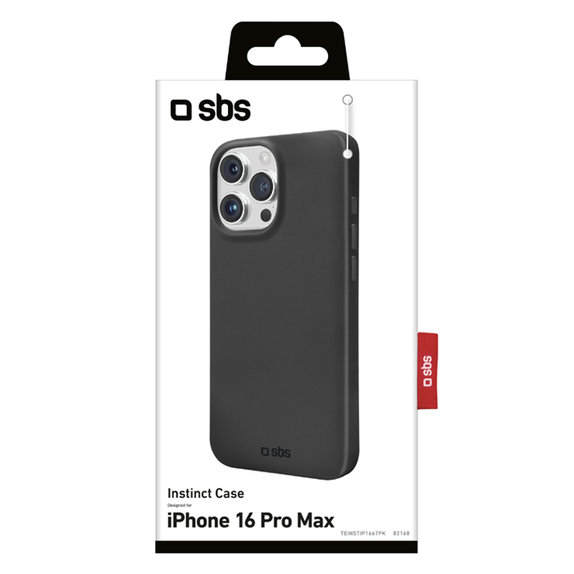 SBS - Case Instinct for iPhone 16 Pro Max, black