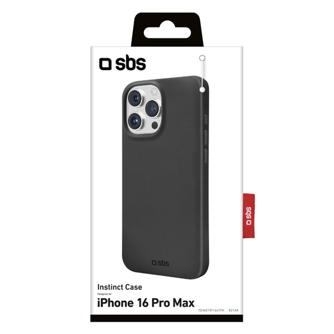SBS - Case Instinct for iPhone 16 Pro Max, black