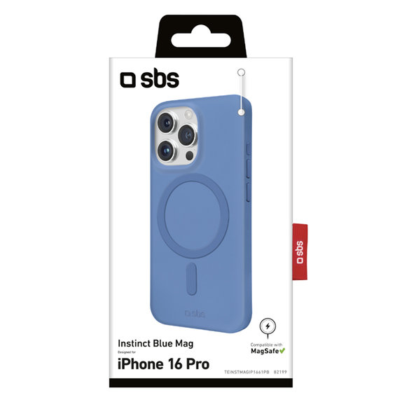 SBS - Case Instinct Mag with MagSafe for iPhone 16 Pro, blue