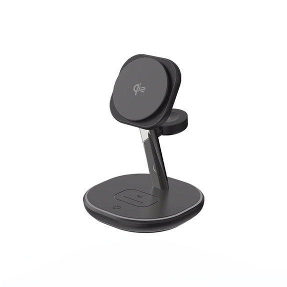 FixPremium - MagSafe Charging Stand with Qi2, black