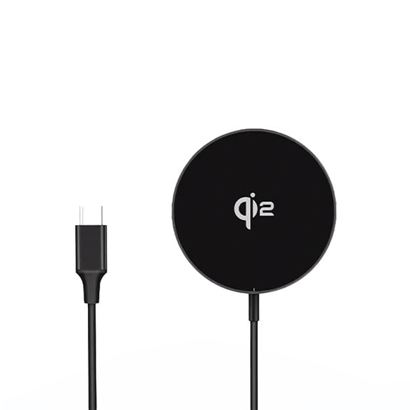 FixPremium - MagSafe Charger with Qi2, black