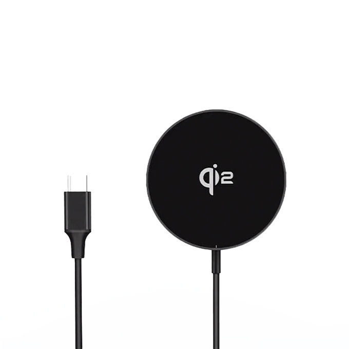 FixPremium - MagSafe Charger with Qi2, black
