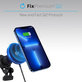 FixPremium - MagSafe Car Charger with Qi2, black