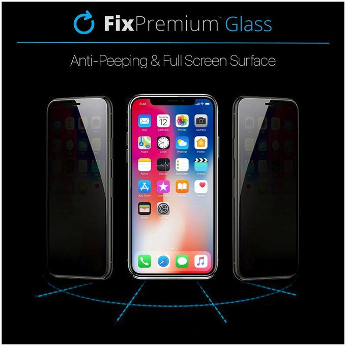 FixPremium Privacy Anti-Spy Glass - Tempered Glass for iPhone 16 Pro Max