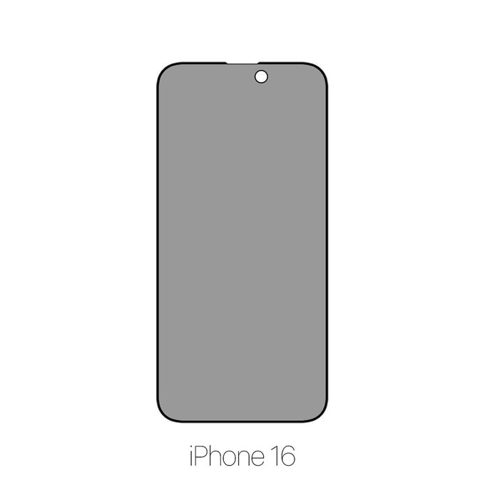 FixPremium Privacy Anti-Spy Glass - Tempered Glass for iPhone 16