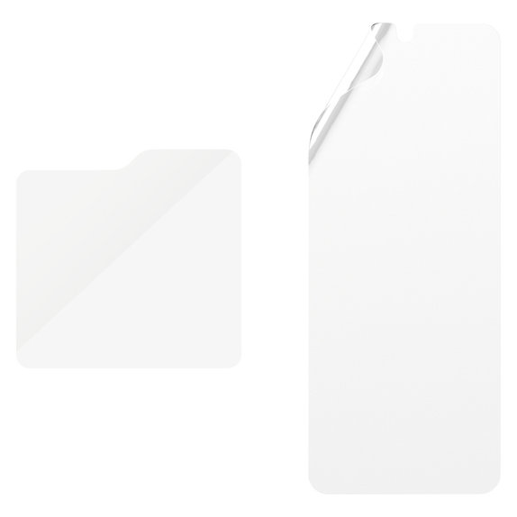 Protective Film UWF and Tempered Glass for Samsung Galaxy Z Flip6, Clear, SAFE by PanzerGlass