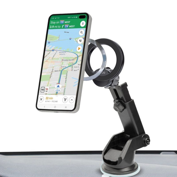 SBS - Car Mount Circle Mag with Telescopic Arm, MagSafe, black