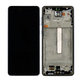 Samsung Galaxy A73 A736 - LCD Display + Touch Screen + Frame (Black) OLED