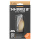 Bundle Hoops + Tempered Glass UWF + Hard Case D3O for Samsung Galaxy S24, PanzerGlass