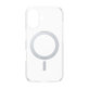 Kickstand Case with MagSafe for iPhone 16, Silver, CARE
