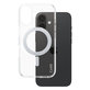 Kickstand Case with MagSafe for iPhone 16, Silver, CARE