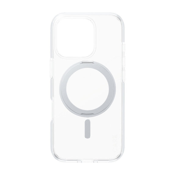Kickstand Case with MagSafe for iPhone 16 Pro, Silver, CARE