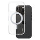 Kickstand Case with MagSafe for iPhone 16 Pro, Silver, CARE