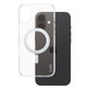 Kickstand Case with MagSafe for iPhone 16 Plus, Silver, CARE
