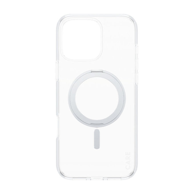 Kickstand Case with MagSafe for iPhone 16 Pro Max, Silver, CARE
