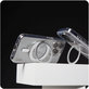 Kickstand Case with MagSafe for iPhone 16 Pro Max, Silver, CARE
