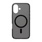 Smokey Case with MagSafe for iPhone 16, Black, CARE